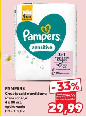 PAMPERS Chusteczki nawilżane