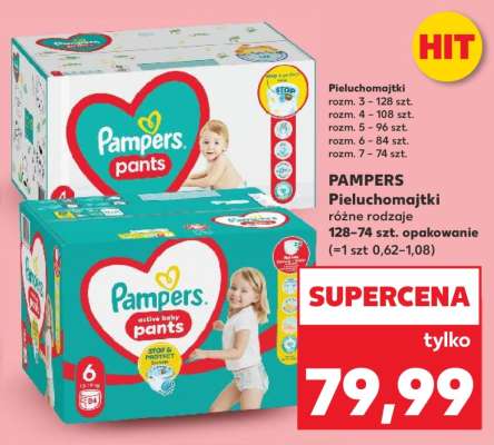 PAMPERS PIELUCHOMAJTKI
