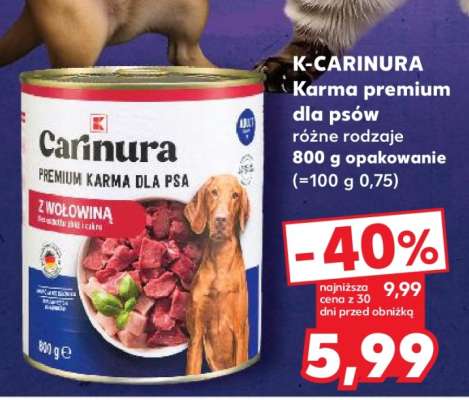 K-CARINURA Karma premium dla psów