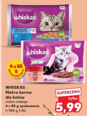WHISKAS Mokra karma dla kotów