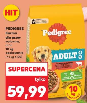 PEDIGREE Karma dla psów wołowina, drób 10 kg opakowanie