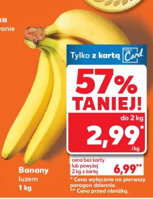 Banany luzem 1 kg