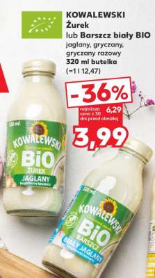 KOWALEWSKI Żurek lub Barszcz biały BIO