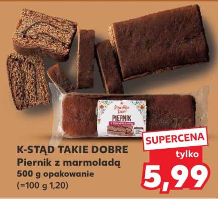 Piernik z marmoladą