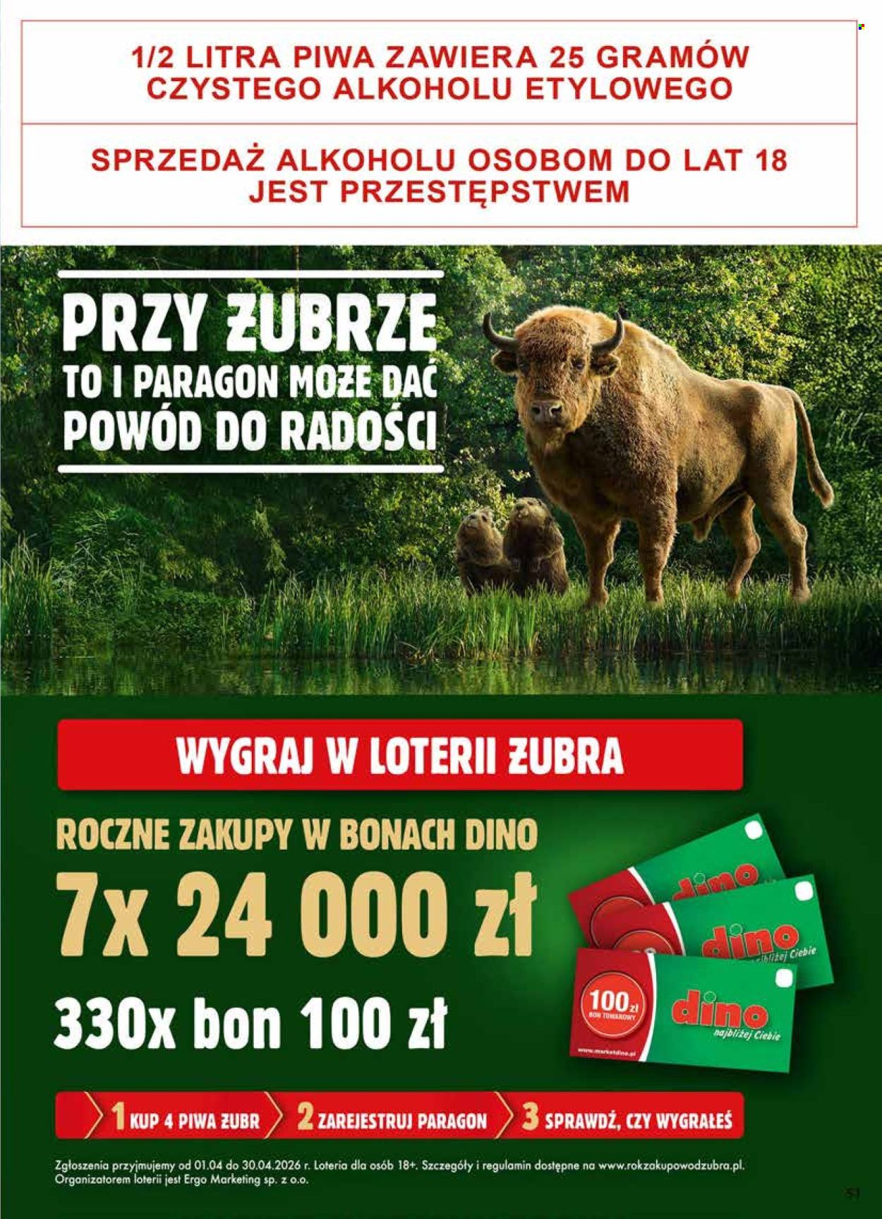 Gazetka Dino - 1.04.2026 - 7.04.2026. Strona 51