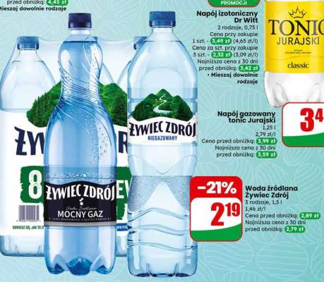 Woda źródlana Żywiec Zdrój