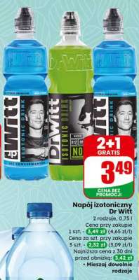 Napój izotoniczny Dr Witt