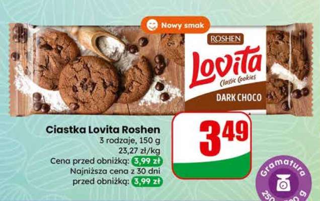 Ciastka Lovita Roshen