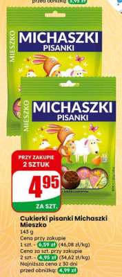 Cukierki pisanki Michaszki Mieszko