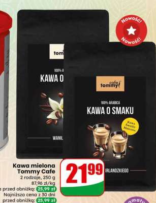 Kawa mielona Tommy Cafe