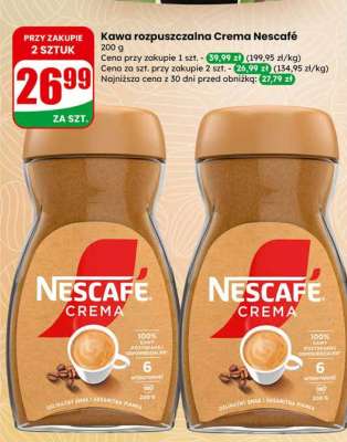 Kawa rozpuszczalna Crema Nescafé