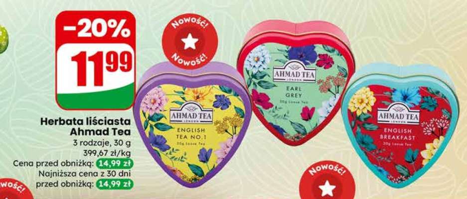 Herbata liściasta Ahmad Tea