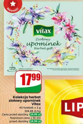 Kolekcja herbat ziołowy upominek Vitax