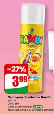 Szampon do włosów Bambi