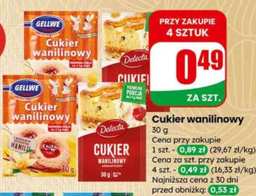 CUKIER WANILINOWY