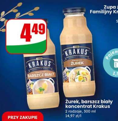 Żurek, barszcz biały koncentrat Krakus