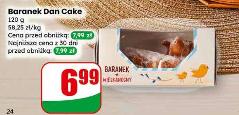 Baranek Dan Cake