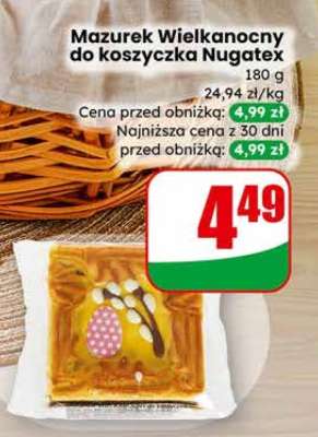 Mazurek Wielkanocny do koszyczka Nugatex