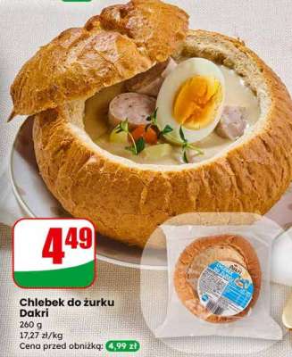 Chlebek do żurku Dakri