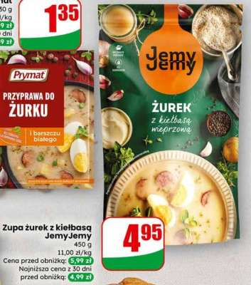 Zupa żurek z kiełbasą JemyJemy