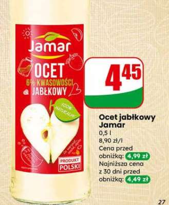 Ocet jabłkowy Jamar