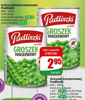 Groszek konserwowy Pudliszki