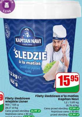 Filety śledziowe à la matias Kapitan Navi