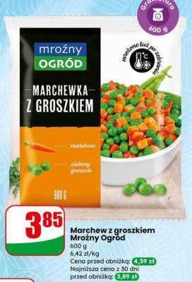 Marchew z groszkiem Mroźny Ogrod
