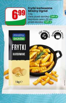 Frytki karbowane Mroźny Ogród