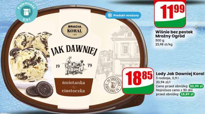 Lody JAK DAWNIEJ KORAL