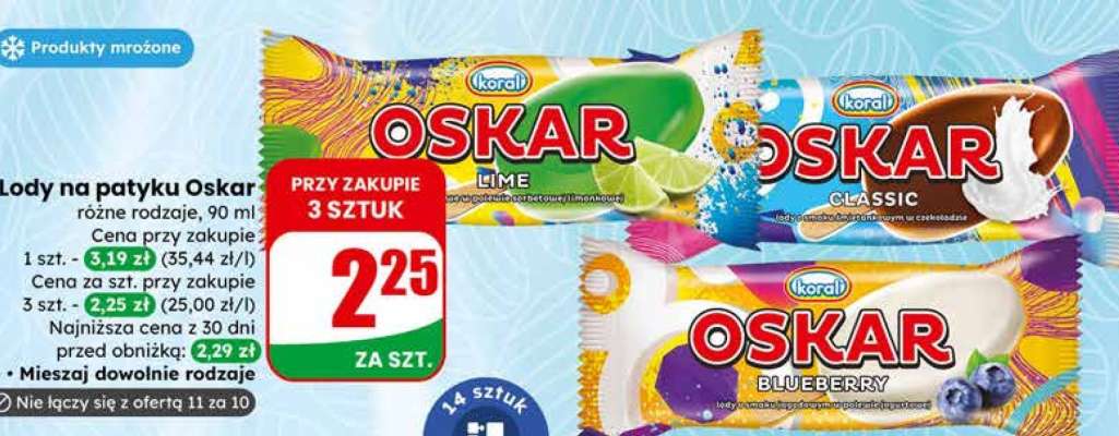 Lody na patyku Oskar