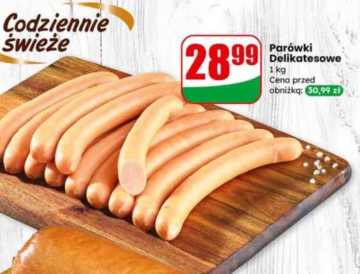Parówki delikatesowe
