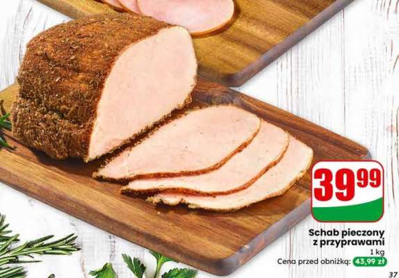 Schab pieczony z przyprawami