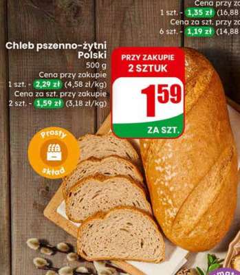 Chleb pszenno-żytni Polski