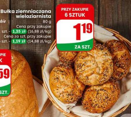 Bułka ziemniaczana wieloziarnista