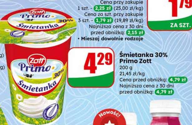Śmietanka 30% Primo Zott