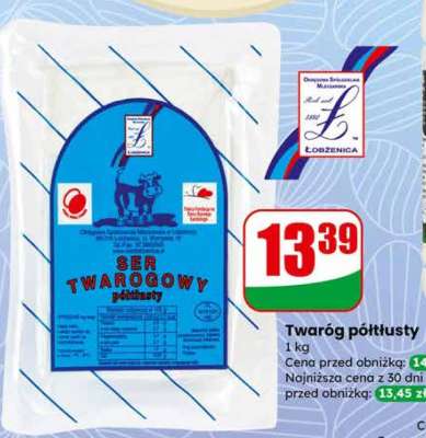 Twaróg półtłusty