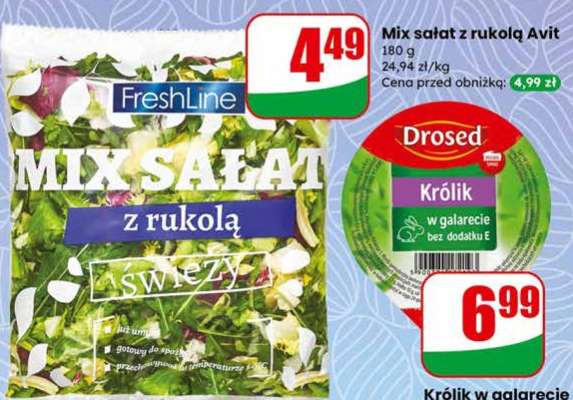 Mix sałat z rukolą Avit