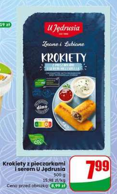 Krokiety z pieczarkami i serem U Jędrusia