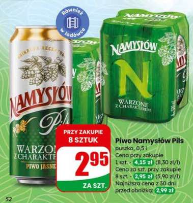 PIWO NAMYSŁÓW PILS