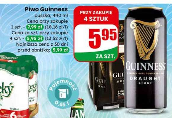 Piwo Guinness