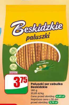 Paluszki ser cebulka Beskidzkie