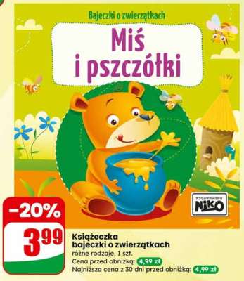 Książeczka bajeczki o zwierzątkach