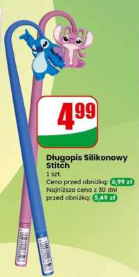 Długopis silikonowy Stitch