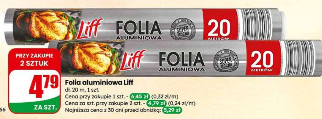 Folia aluminiowa Liff