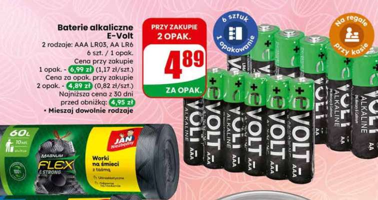 Baterie alkaliczne E Volt