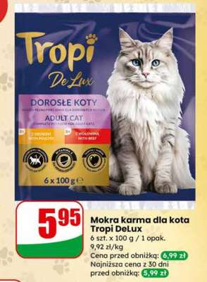 Mokra karma dla kota Tropi DeLux