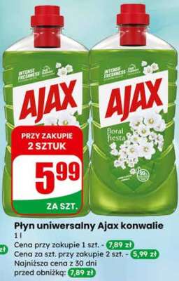 Płyn uniwersalny Ajax konwalie