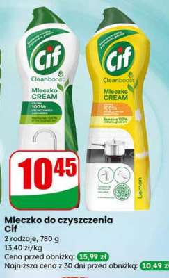 Mleczko do czyszczenia Cif
