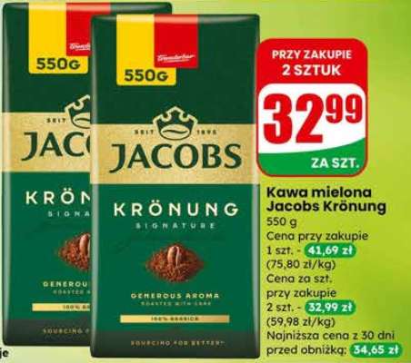 Kawa mielona JACOBS KRÖNUNG